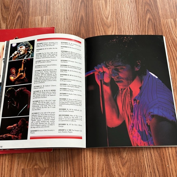 2 Bruce Springsteen 84-85 Tour programmes - Picture 7 of 8